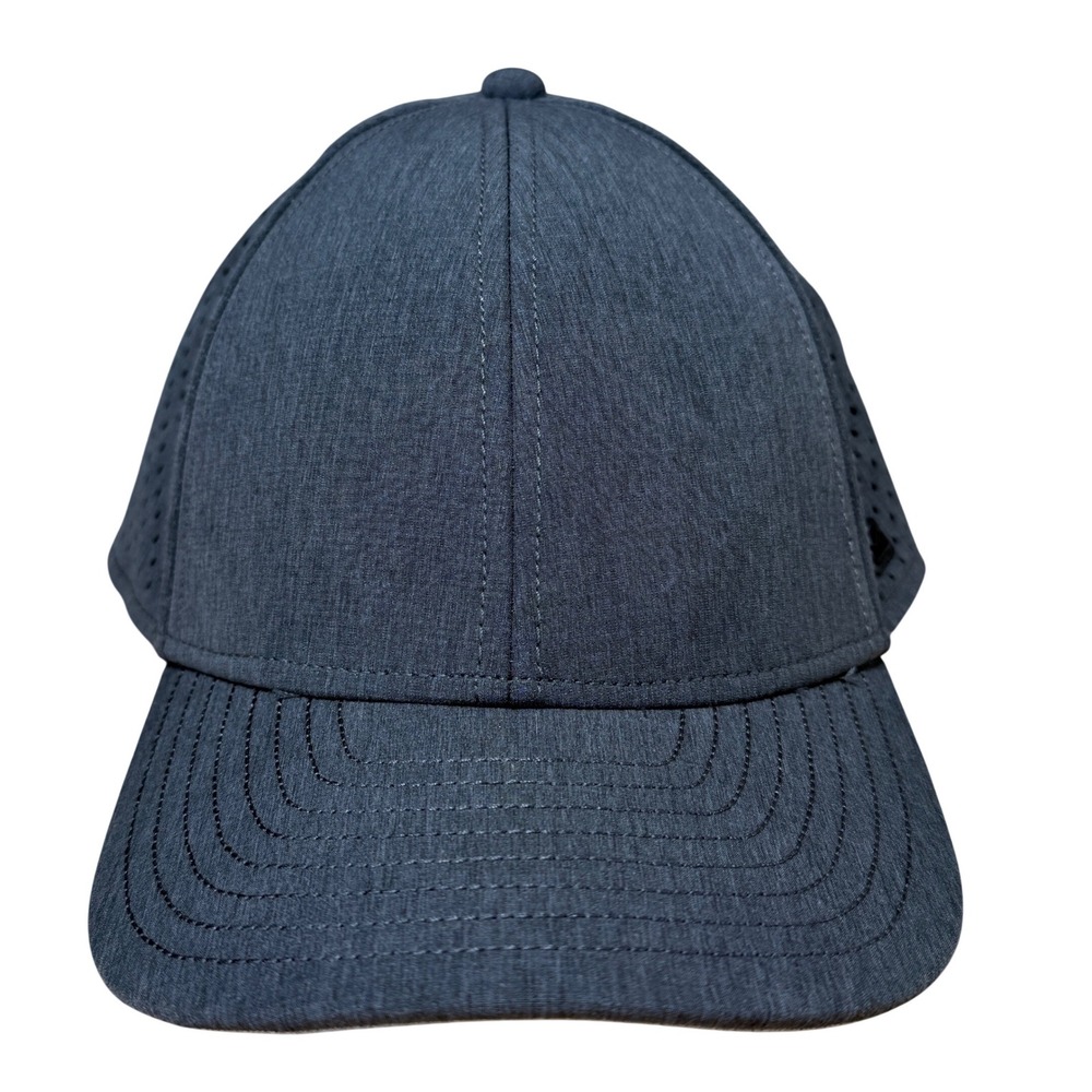 Melin A-Game Hydro Hat Mens OSFM Charcoal Gray Perforated Snapback Baseball Cap